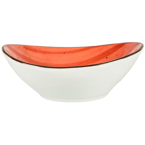 International Tableware RT-11-RU Rotana Stoneware Ruby Bowl (11oz)