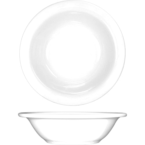 International Tableware DO-10 Dover Porcelain EW Grapefruit Bowl 6-1/4" (10oz)