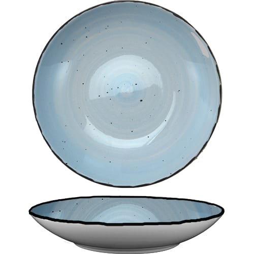 International Tableware RT-107-IC Rotana Stoneware Iceberg Pasta Bowl (14.5oz)