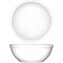 International Tableware DO-15 Dover Porcelain EW Nappie/Oatmeal Bowl (13.5oz)
