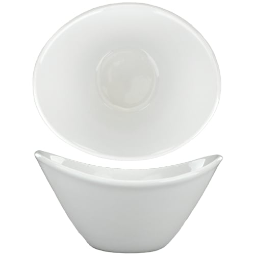 International Tableware DO-910 Dover Porcelain EW Oval Bowl (7oz)