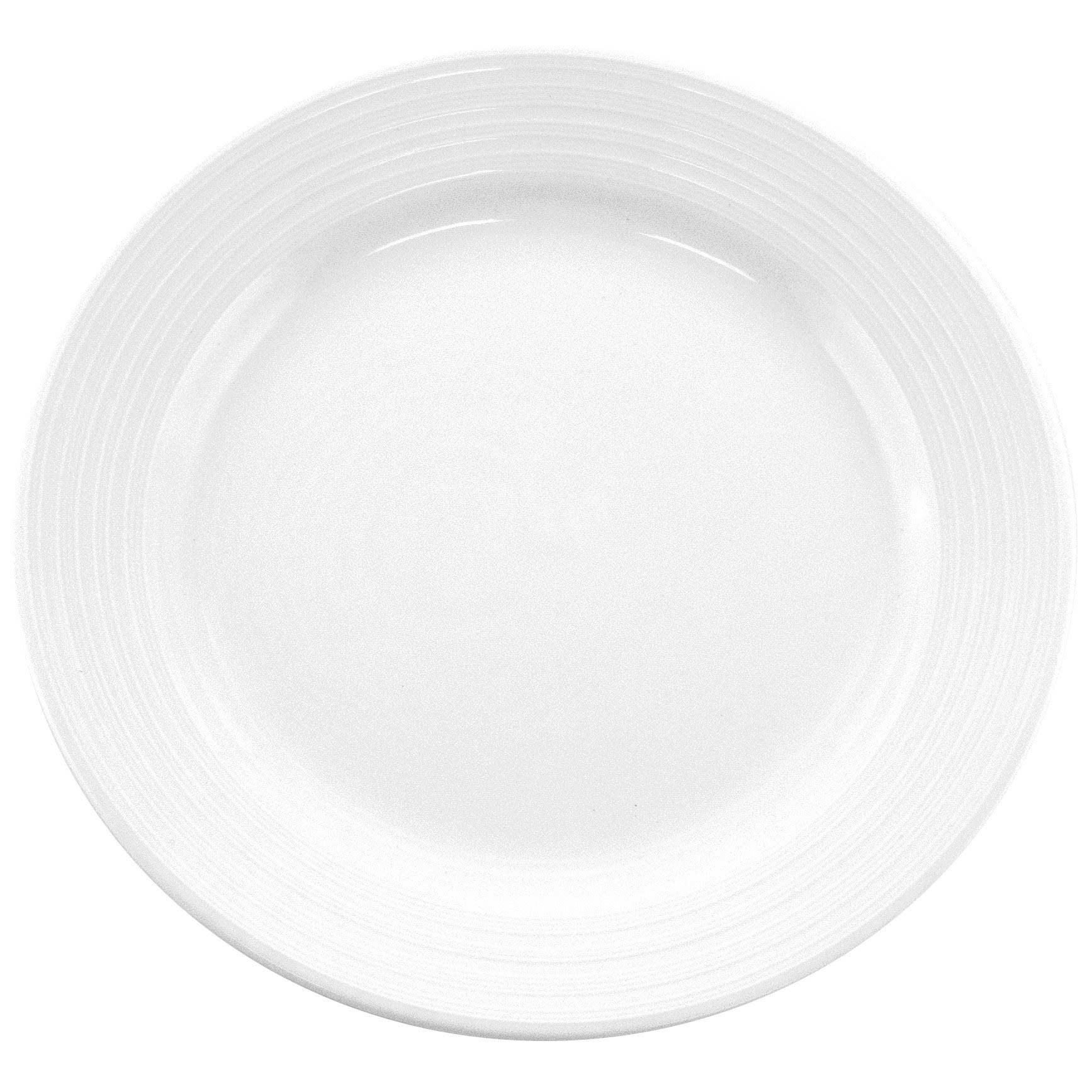International Tableware MZ-21 Marzano Porcelain BW Plate 11-7/8"