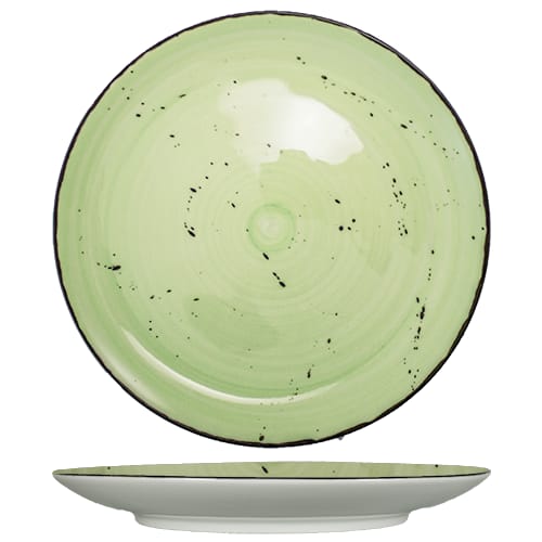 International Tableware RT-7-LI Rotana Stoneware Lime Plate 7"