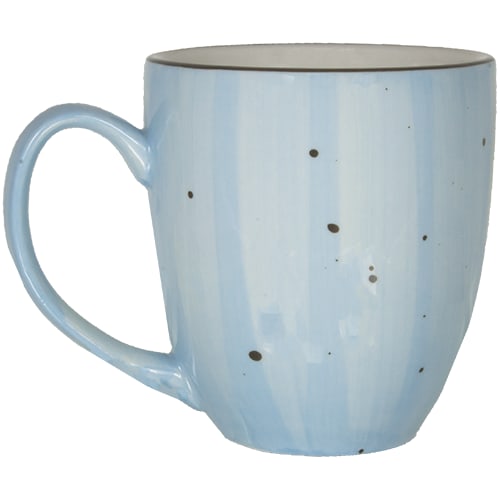 International Tableware 81376-RT-IC Rotana Stoneware Iceberg Bistro Mug (15oz)