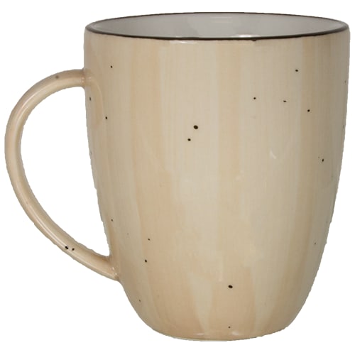 International Tableware RT-1-WH Rotana Stoneware Wheat Tall Cup (8.5oz)