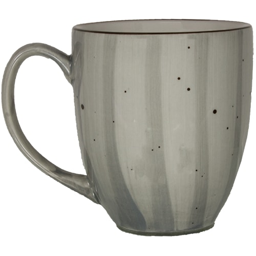 International Tableware 81376-RT-ST Rotana Stoneware Stone Bistro Mug (15oz)