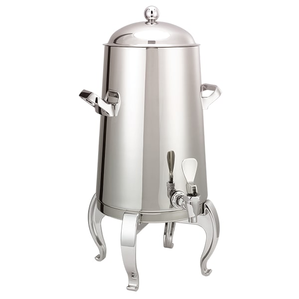 Service Ideas URN30VPSRG Flame Free Stainless Steel Vacuum Insulated Coffee Urn, Regal Base, 3 Gallon, Polished Finish