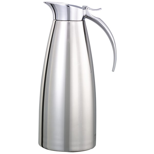Service Ideas SVSC10PS Smart Choice Server, Stainless Steel, Vacuum Insulation, 1 Liter (33.8 Ounces), Polished
