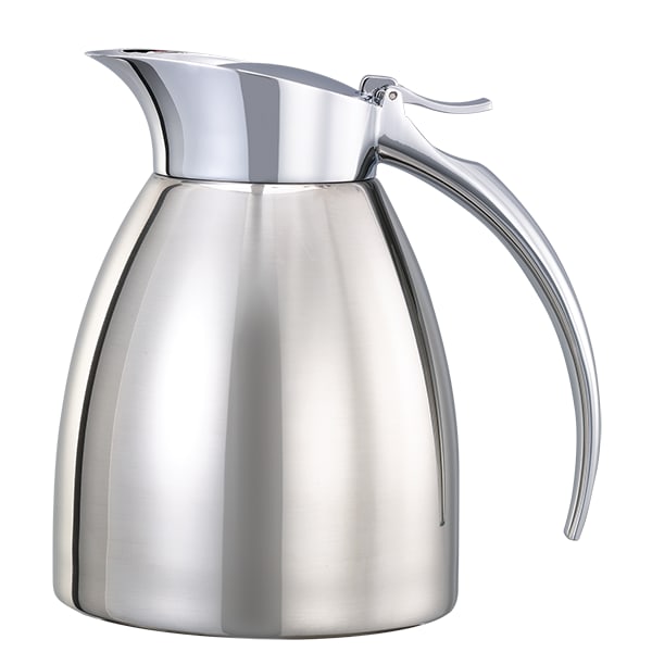 Service Ideas SVSC03PS Smart Choice Server, Stainless Steel, Vacuum Insulation, 0.3 Liter (10 Ounces), Polished