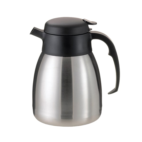 Service Ideas FVPC12 SteelVac Carafe, Stainless Steel Vacuum Insulated, 1.2 Liter (40.5 Ounces) Brushed finish