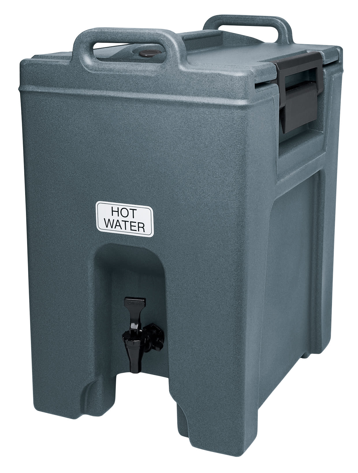 Cambro UC1000191 Ultra Camtainer Insulated Beverage Dispenser, 10 Gallon Capacity, Granite Gray
