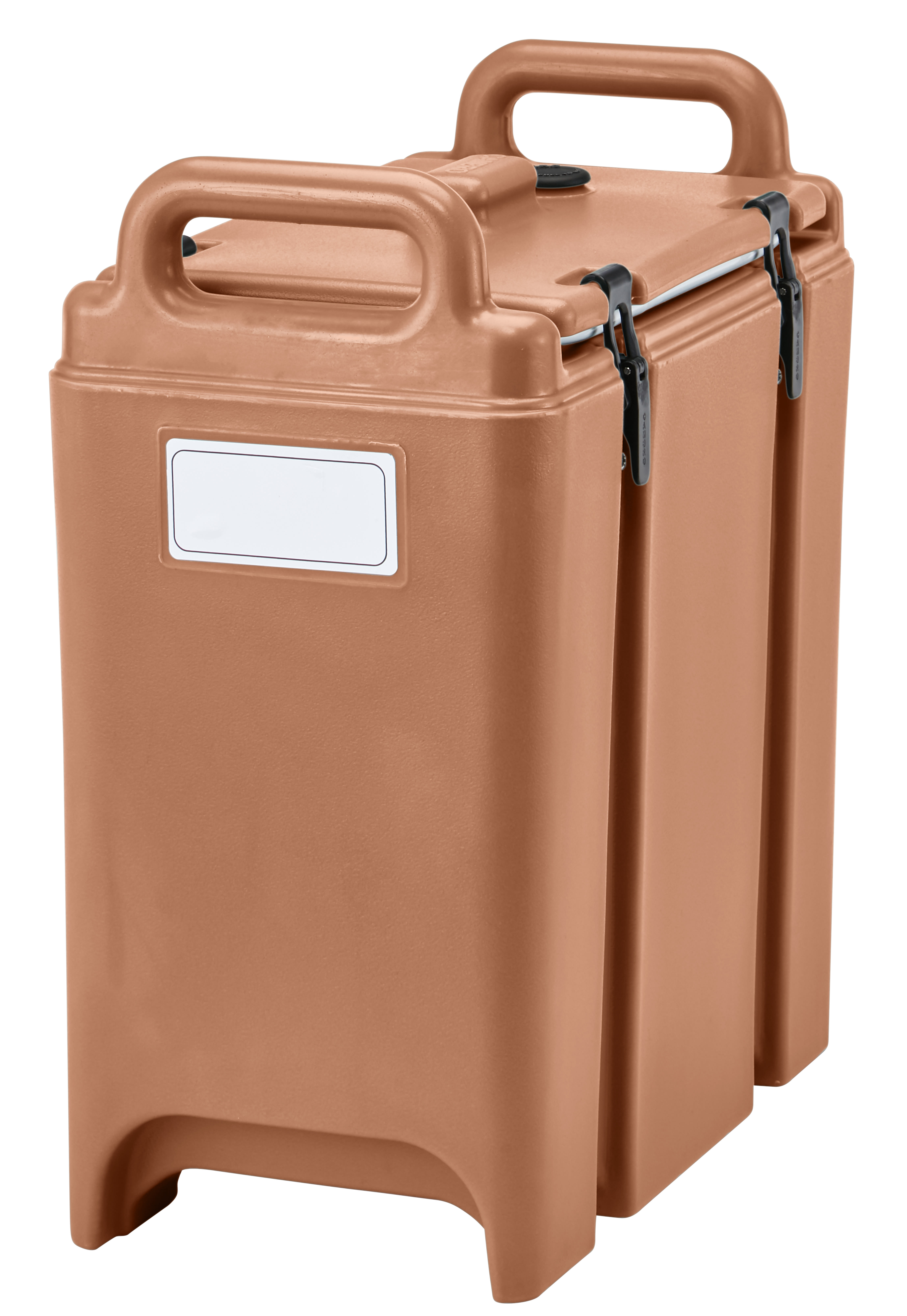 Cambro 350LCD157 Camtainer Insulated Soup Carrier, 3.5 Gallon Capacity, Coffee Beige