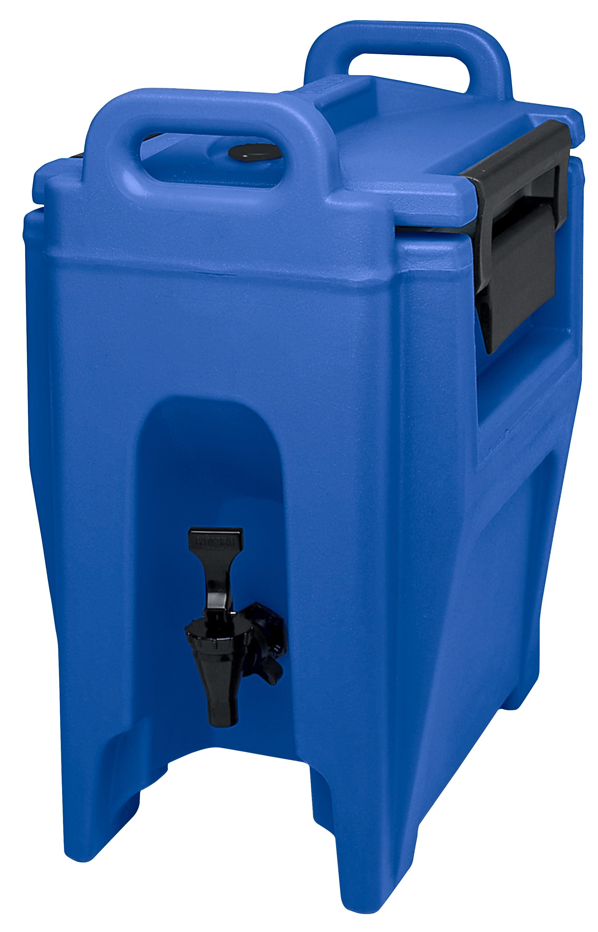 Cambro UC250186 Ultra Camtainer Insulated Beverage Dispenser, 2.5 Gallon Capacity, Navy Blue