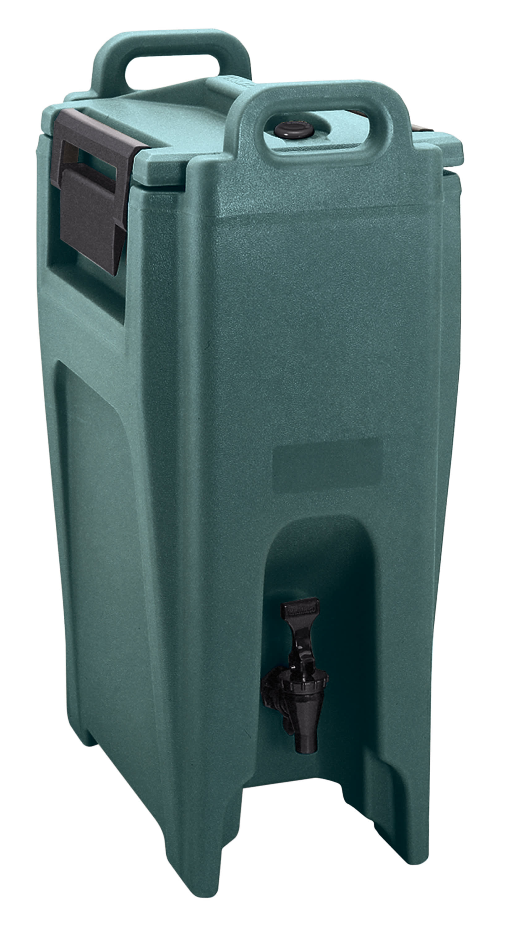 Cambro UC500192 Ultra Camtainer Insulated Beverage Dispenser, 5 Gallon Capacity, Granite Green