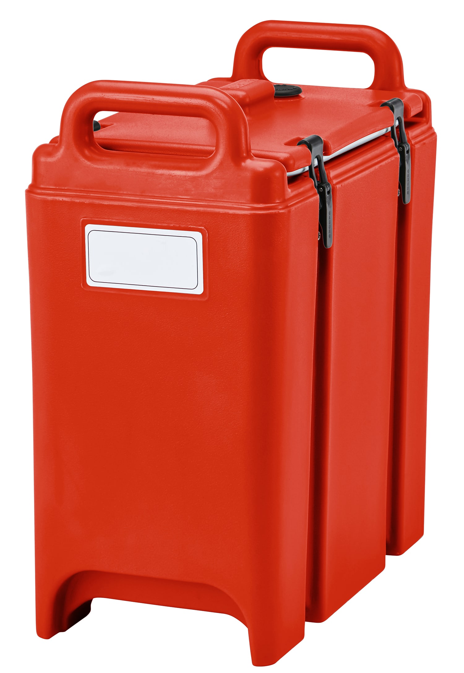Cambro 350LCD158 Camtainer Insulated Soup Carrier, 3.5 Gallon Capacity, Hot Red
