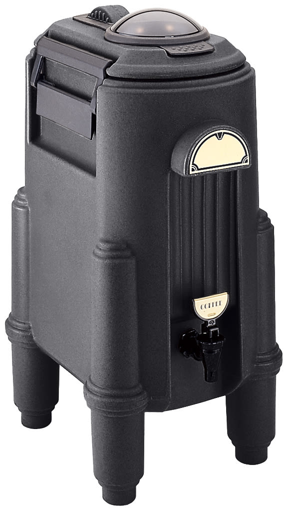 Cambro CSR5110 Camserver Insulated Beverage Server, 5 Gallon Capacity, Black