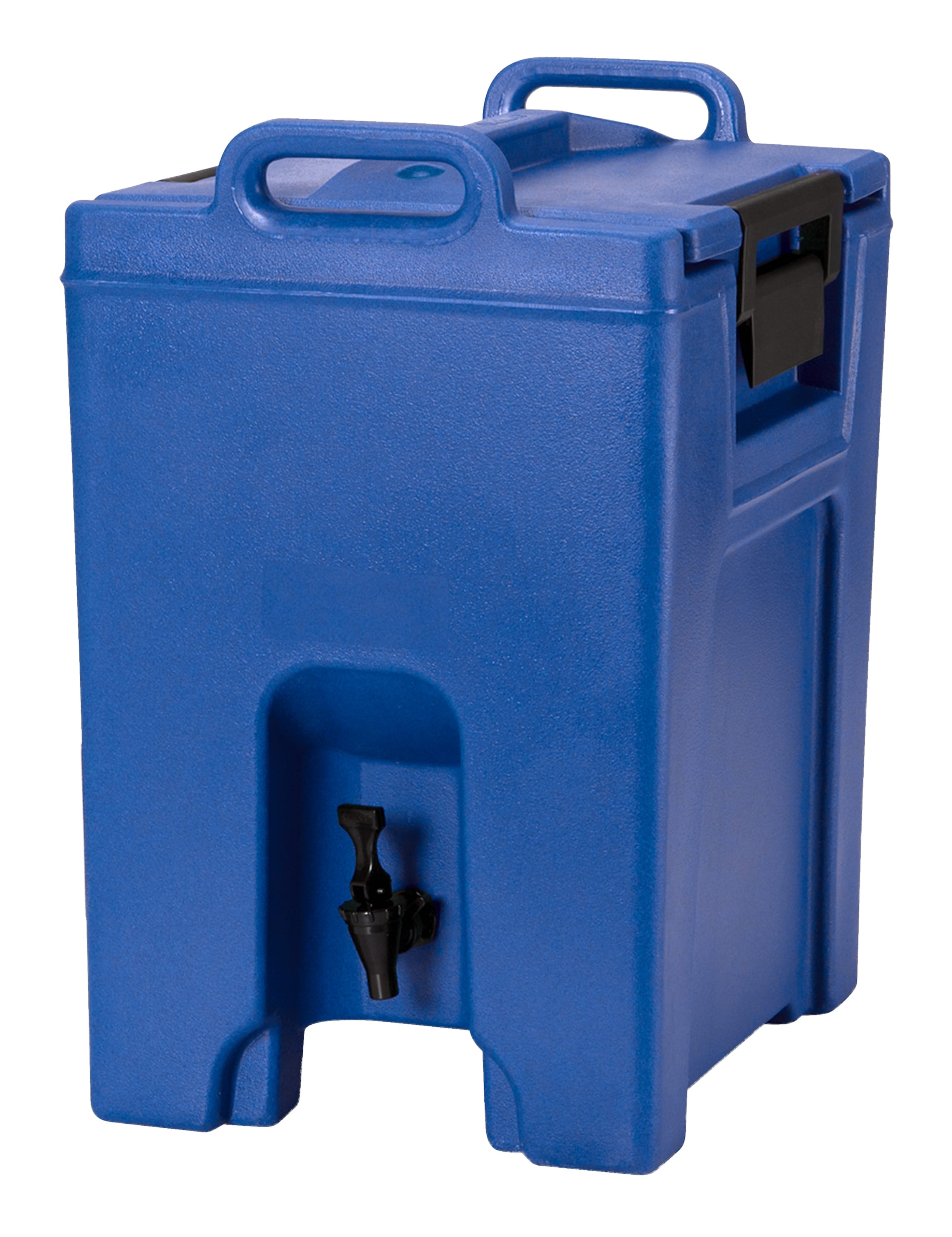 Cambro UC1000186 Ultra Camtainer Insulated Beverage Dispenser, 10 Gallon Capacity, Navy Blue