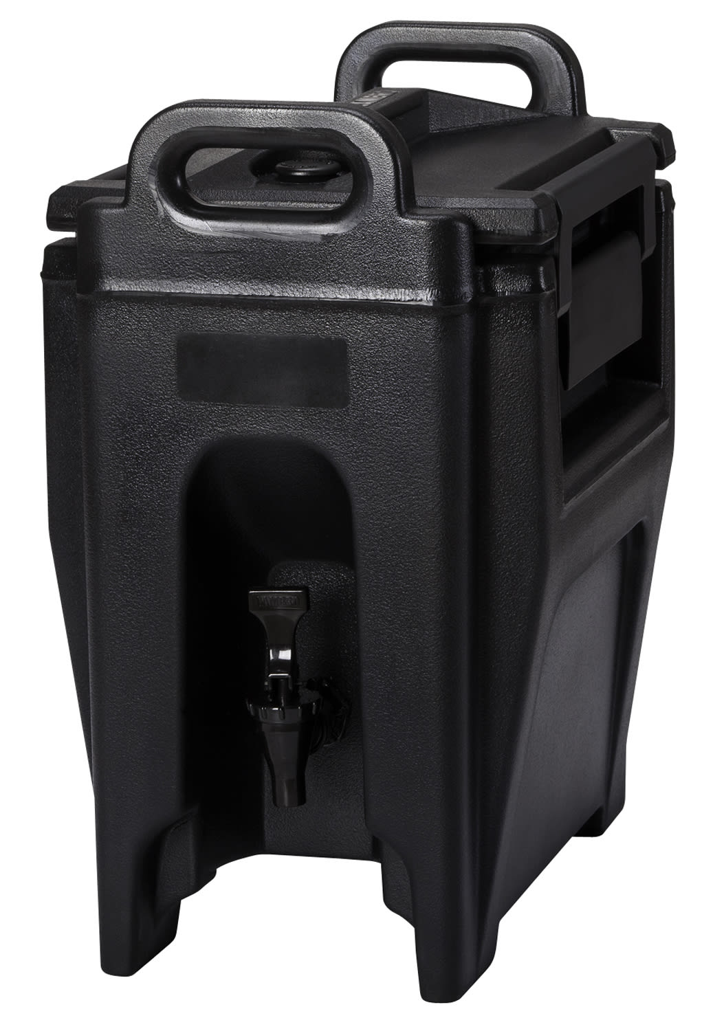 Cambro UC250110 Ultra Camtainer Insulated Beverage Dispenser, 2.5 Gallon Capacity, Black