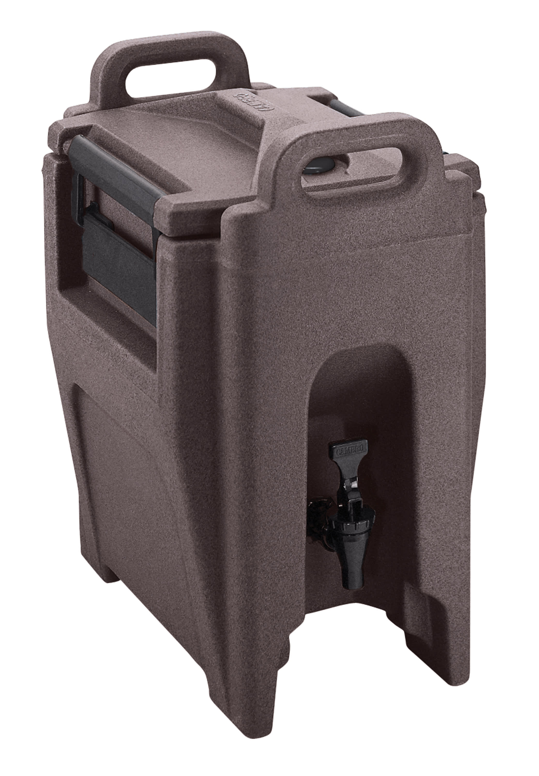 Cambro UC250194 Ultra Camtainer Insulated Beverage Dispenser, 2.5 Gallon Capacity, Granite Sand