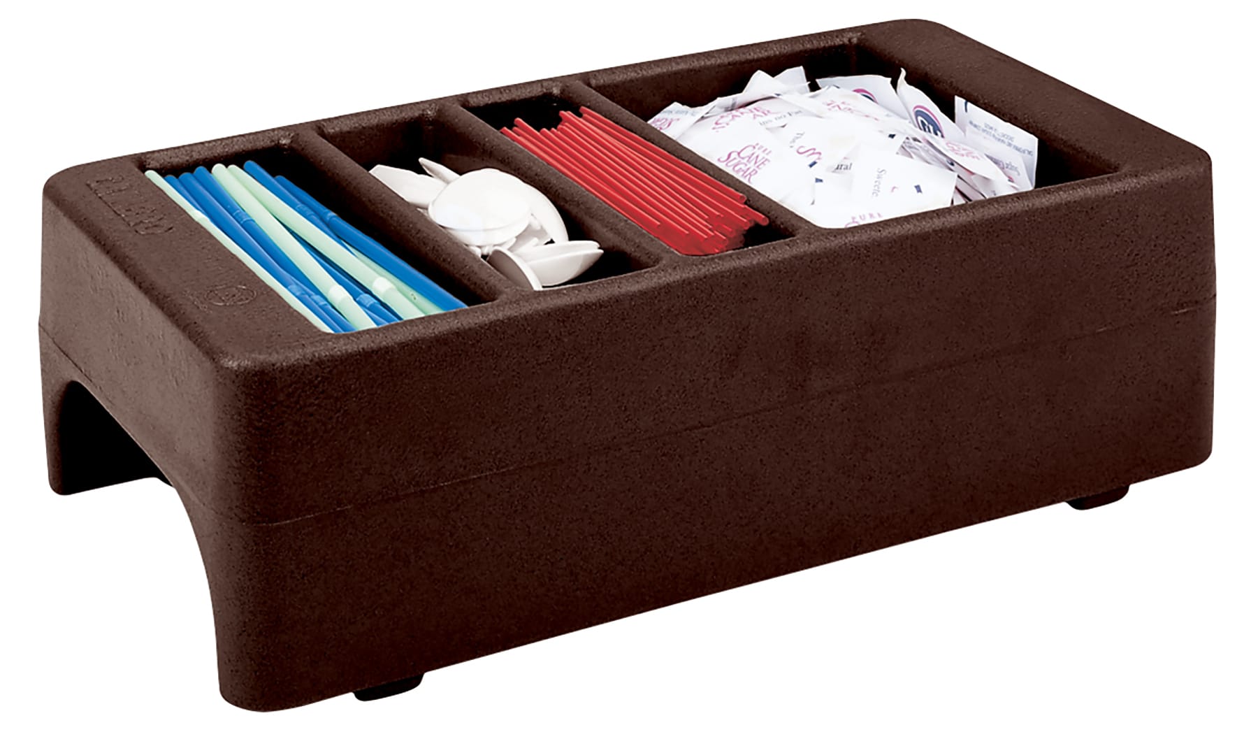 Cambro LCDCH131 Condiment Holder, Fits 250/500 Series Camtainers and Ultra Camtainers, Dark Brown