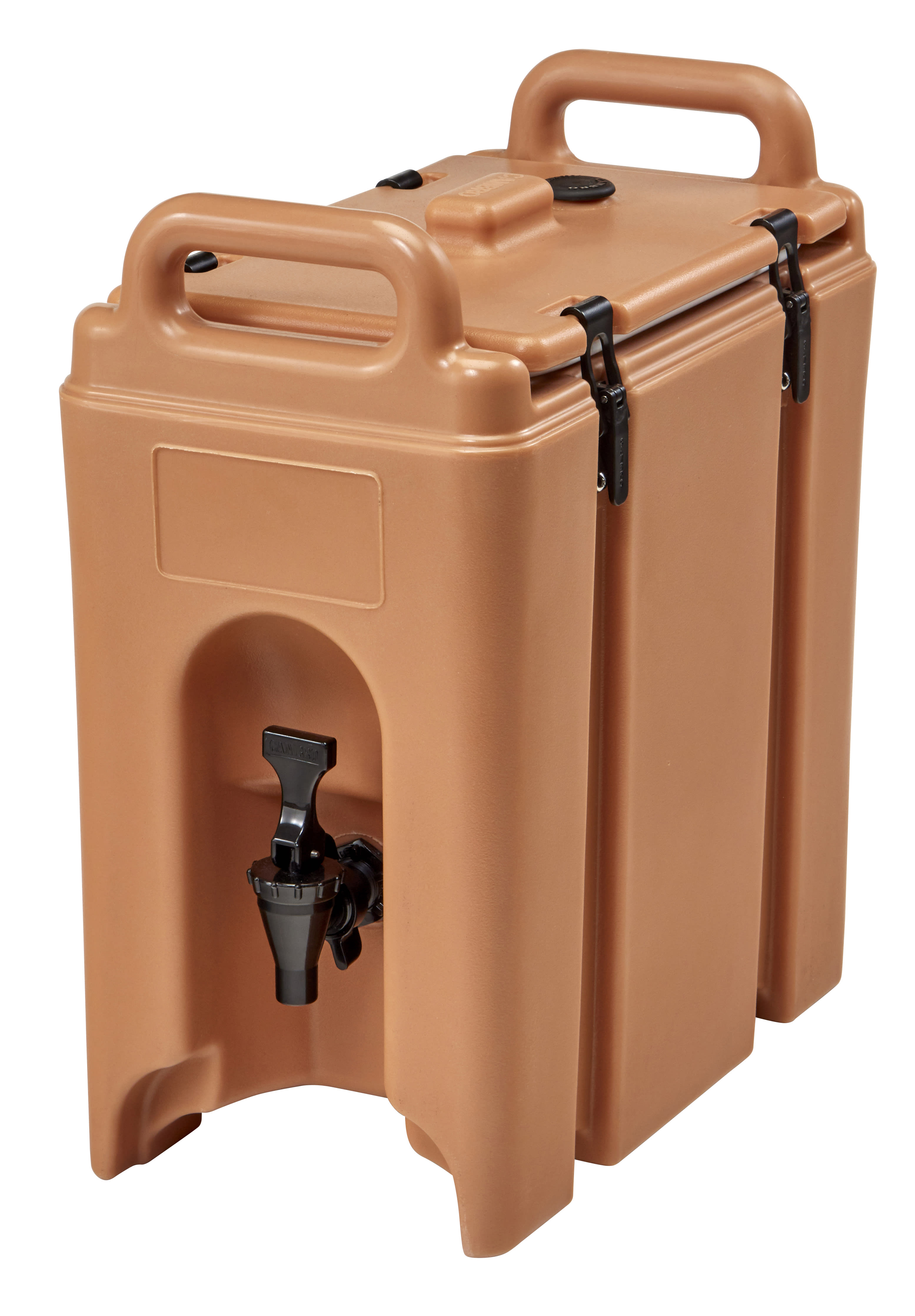 Cambro 250LCD157 Camtainer Insulated Beverage Dispenser, 2.5 Gallon Capacity, Coffee Beige