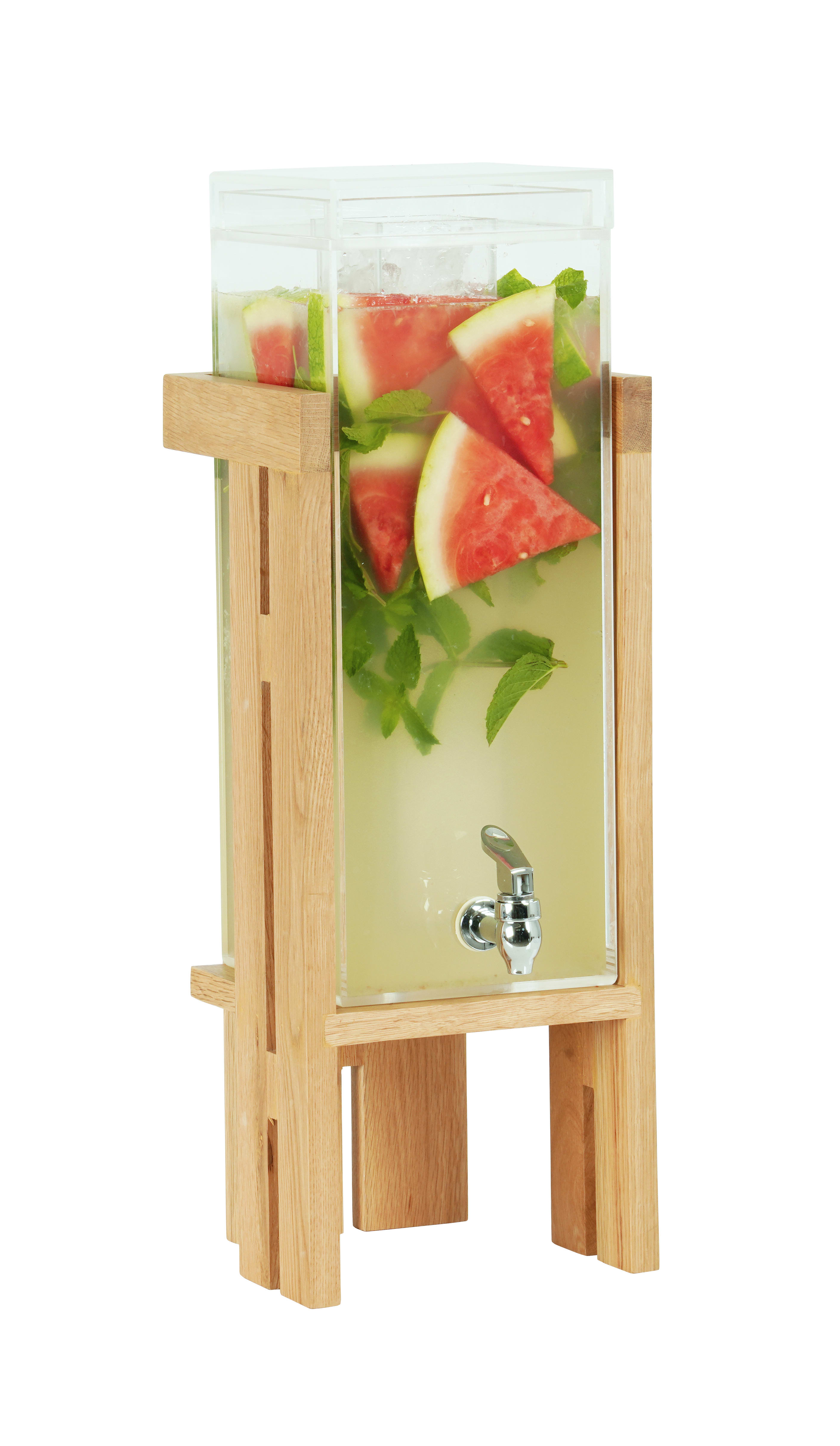 Cal-Mil 23141-3-21 Sydney 3 Gallon Beverage Dispenser-Oak
