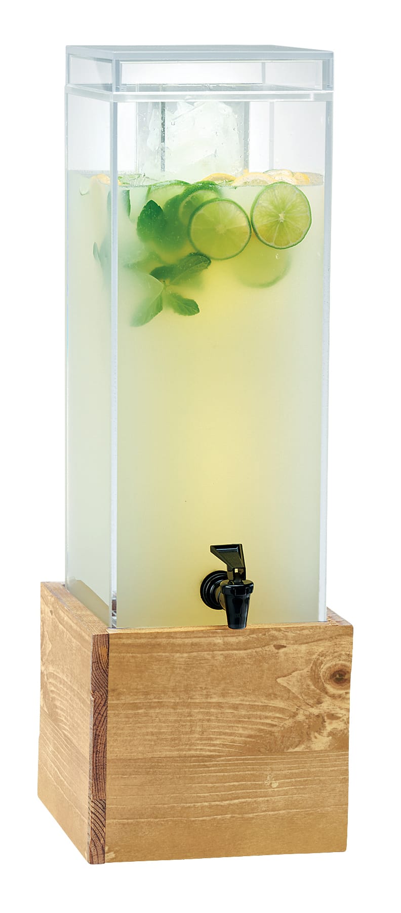 Cal-Mil 1527-3-99 Madera 3 Gallon Beverage Dispenser With  Ice Chamber