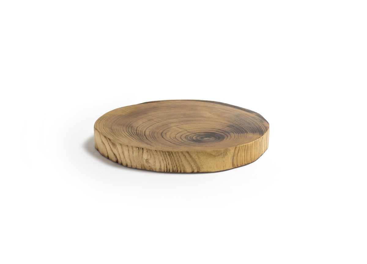 Front of the House SPT062NAW20 14" Round ROOT Board - Natural