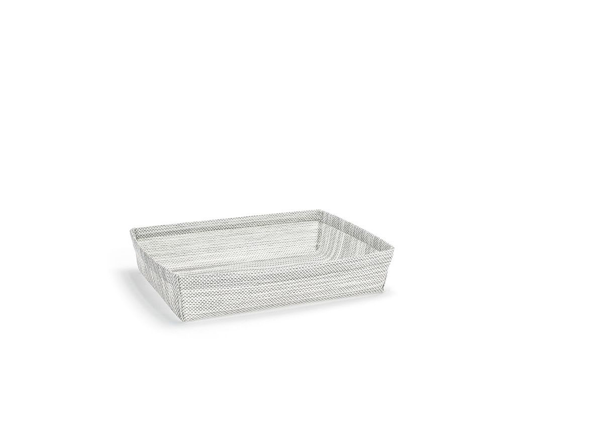 Front of the House BHO129GYV21 1/2 Size Metroweave Housing - Shallow - Mesh Grey