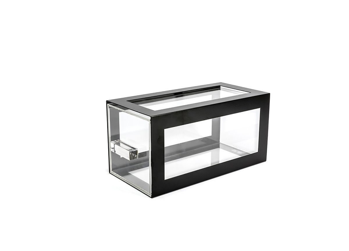 Front of the House BHO123BKI20 Metal Housing/Drawer Set - Matte Black
