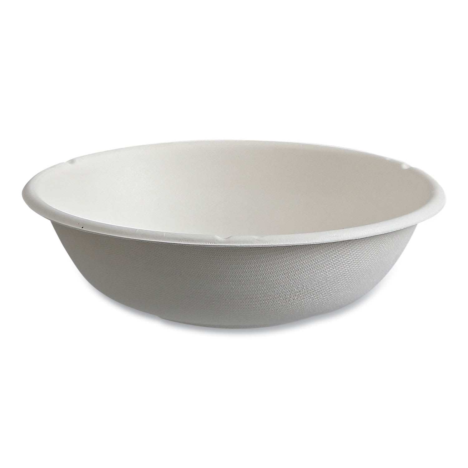 Eco-Products EP-BL16CNFA Vanguard Renewable And Compostable Sugarcane Bowls, 16 Oz, White, 800/Carton