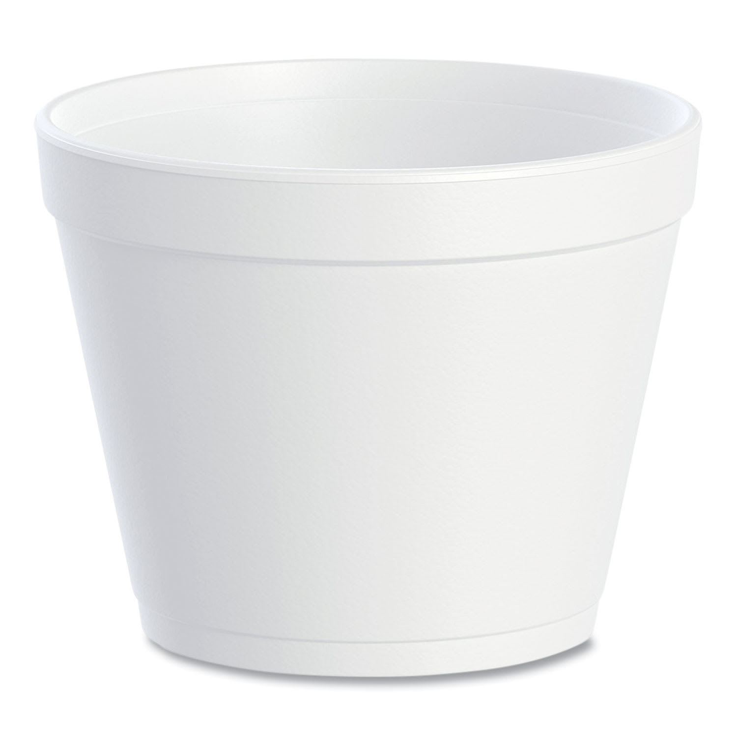 Dart 24MJ48 Foam Containers, 24 Oz, White, 25/Bag, 20 Bags/Carton