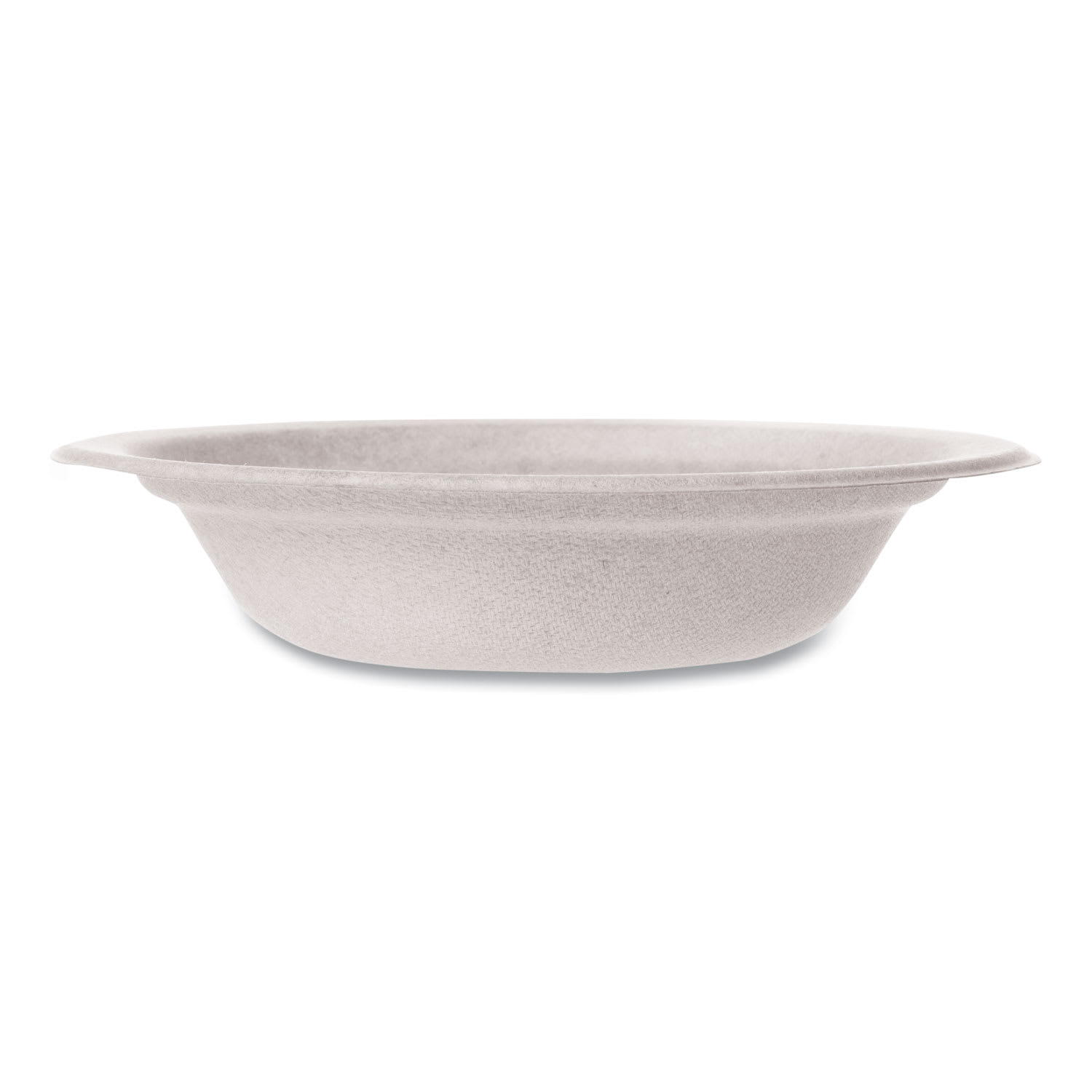 Vegware WH-12B Nourish Molded Fiber Tableware, Compostable, Bowl, 12 Oz, White, 1,000/Carton