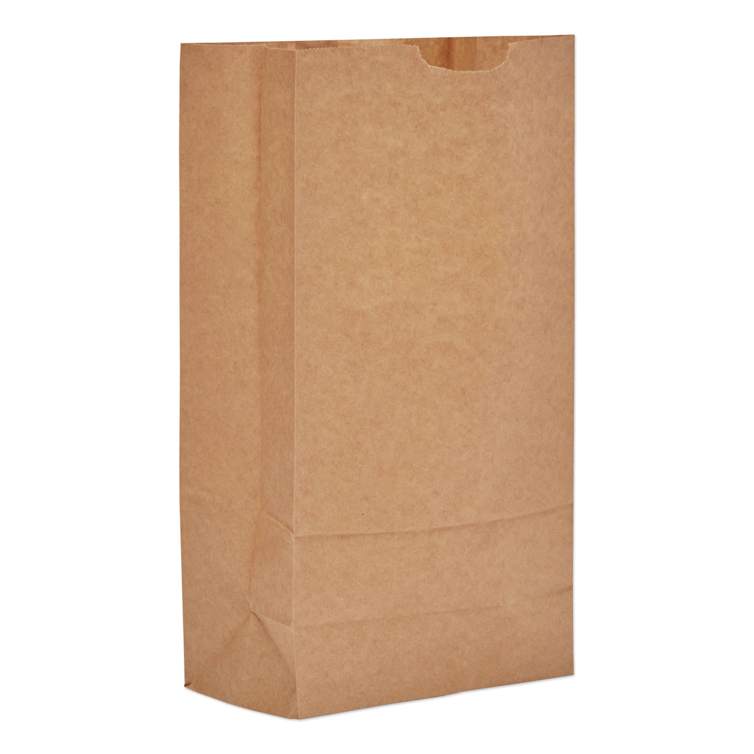 General GK10500 Grocery Paper Bags, #10 Size, 6.31" X 4.19" X 13.38", Natural, 500/Bundle