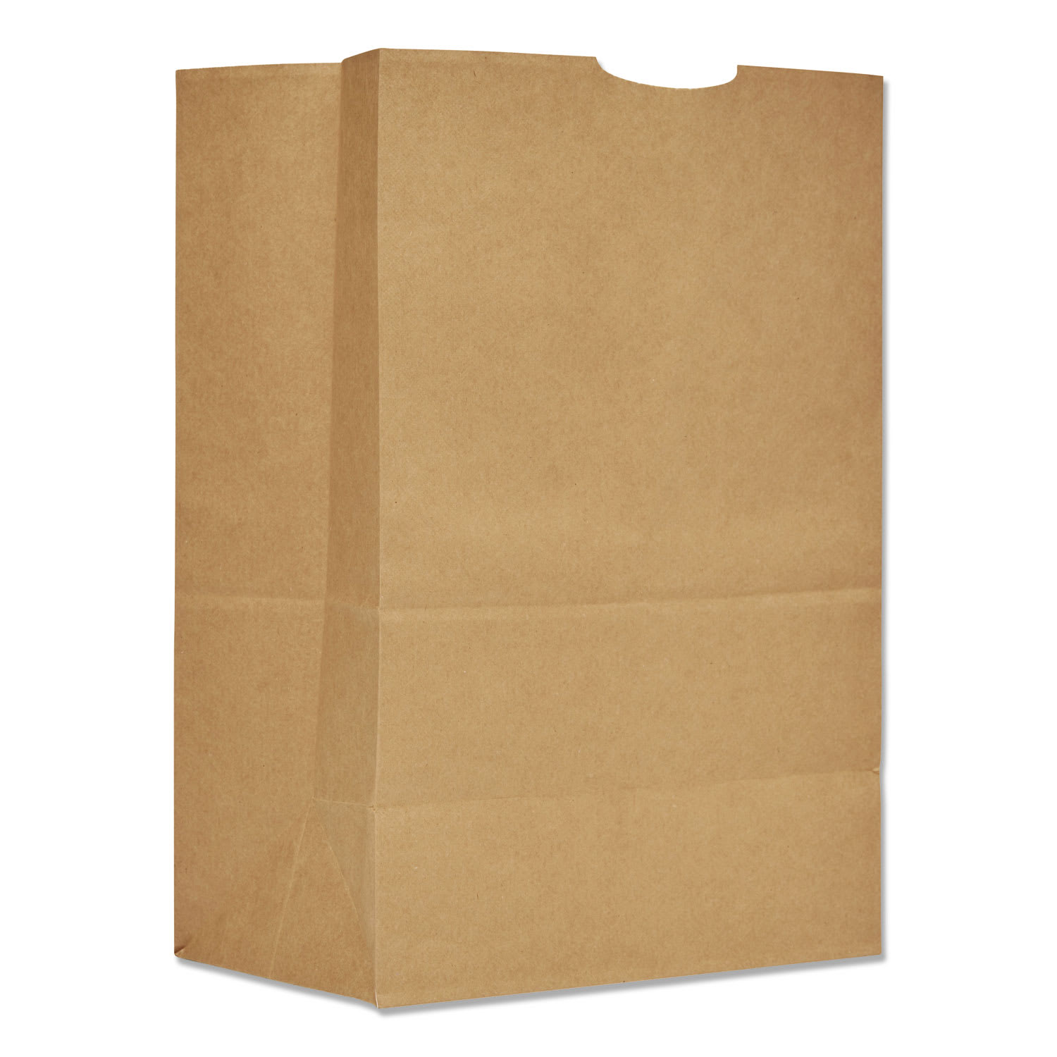 General SK1675 Grocery Paper Bags, #1/6 BBL Size, 12" X 7" X 17", Natural, 400/Bundle