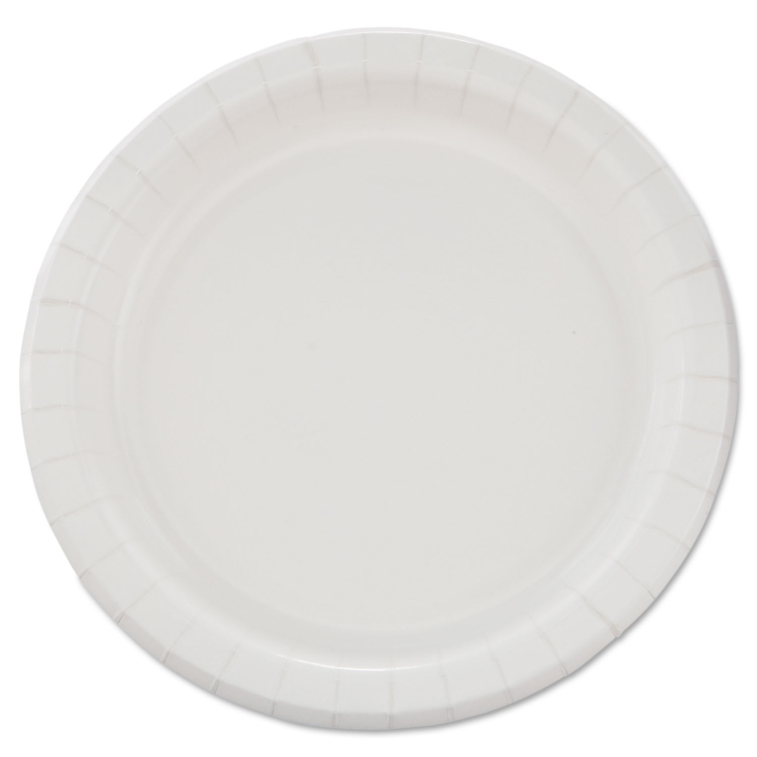 SOLO MP9BR-2054 Bare Eco-Forward Clay-Coated Paper Dinnerware, Proplanet Seal, Plate, 8.5" Dia, White, 125/Pack, 4 Packs/Carton