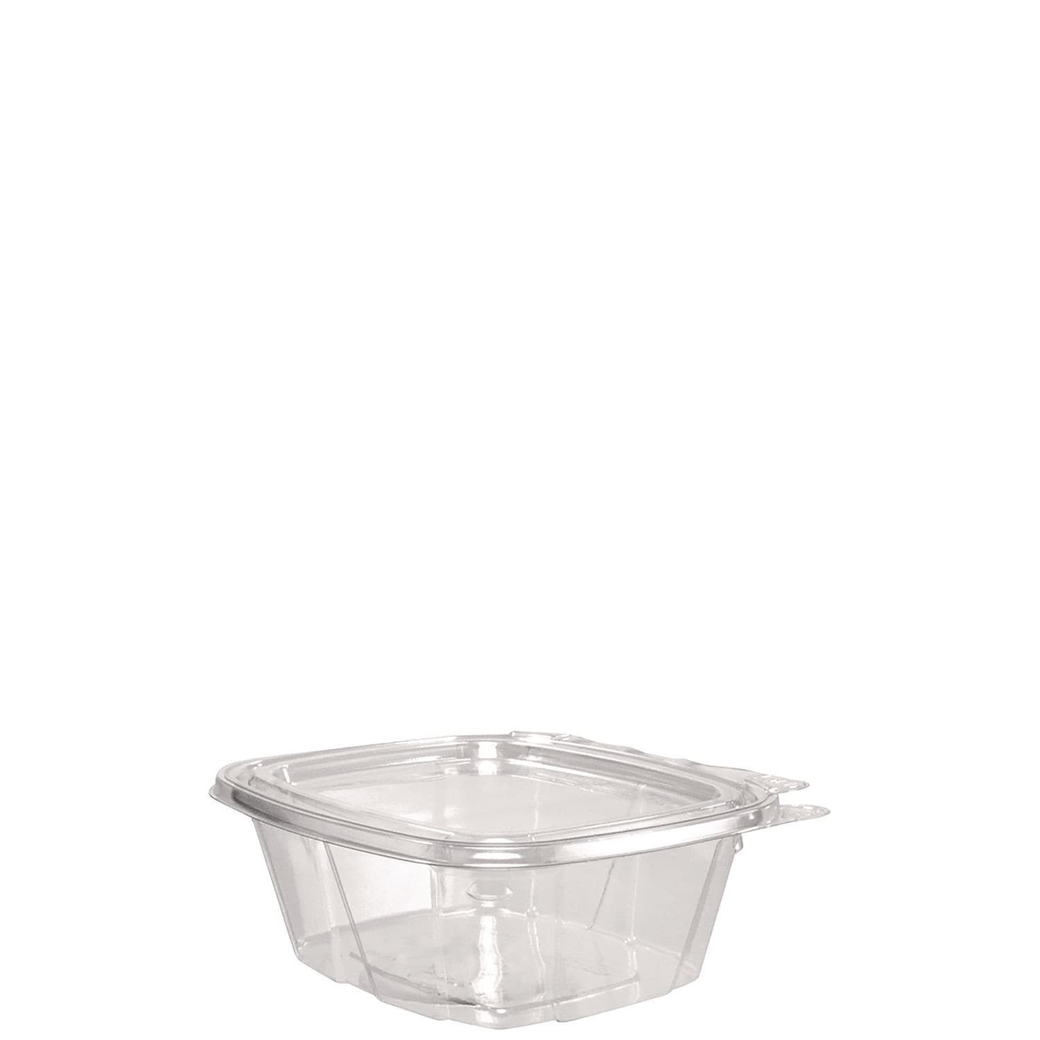 Dart CH16DEF Clearpac Safeseal Tamper-Resistant/Evident Containers, Flat Lid, 16 Oz, 4.9 X 2.5 X 5.5, Clear, Plastic, 100/Bag, 2 Bags/Carton
