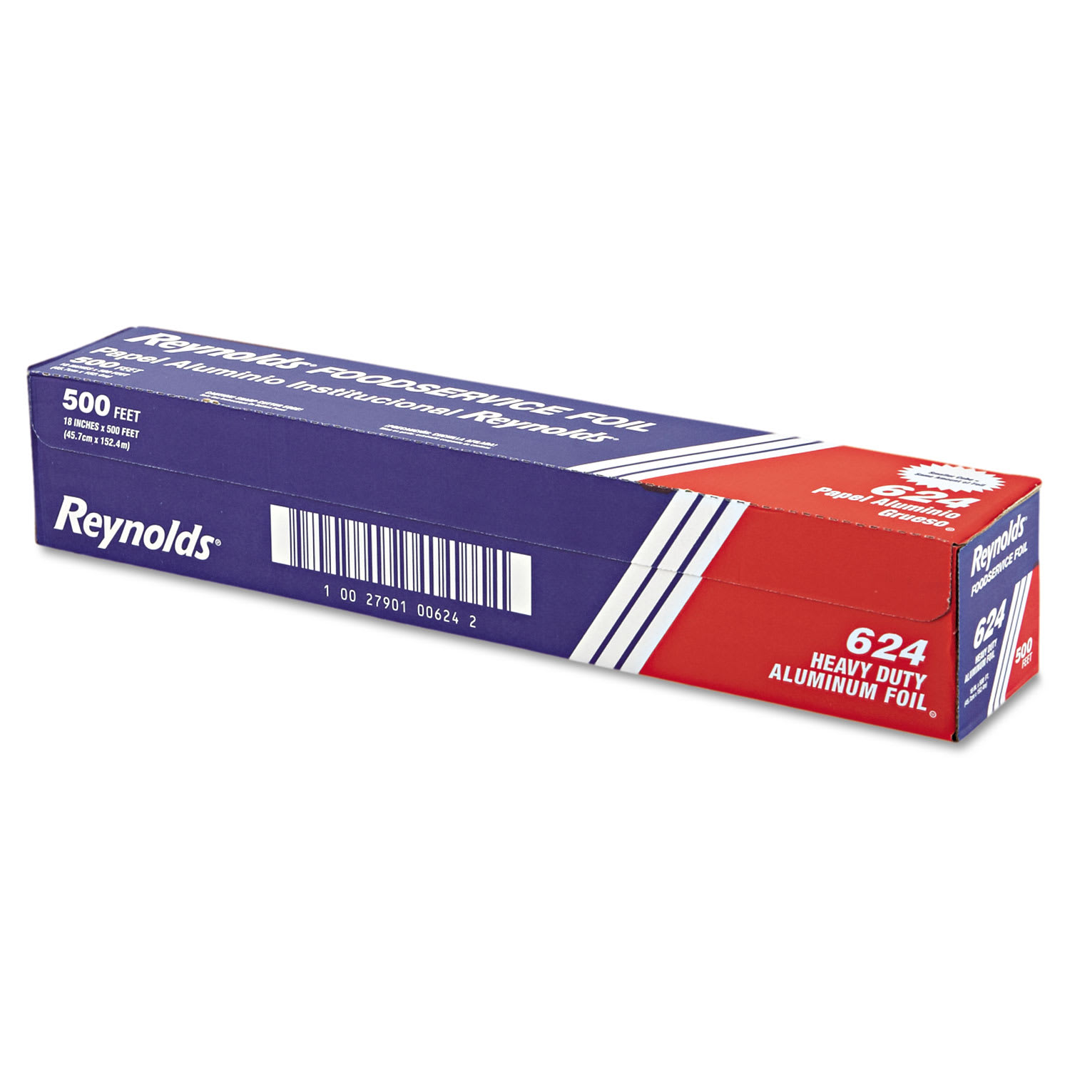 Reynolds Wrap 624 Heavy Duty Aluminum Foil Roll, 18" X 500 Ft
