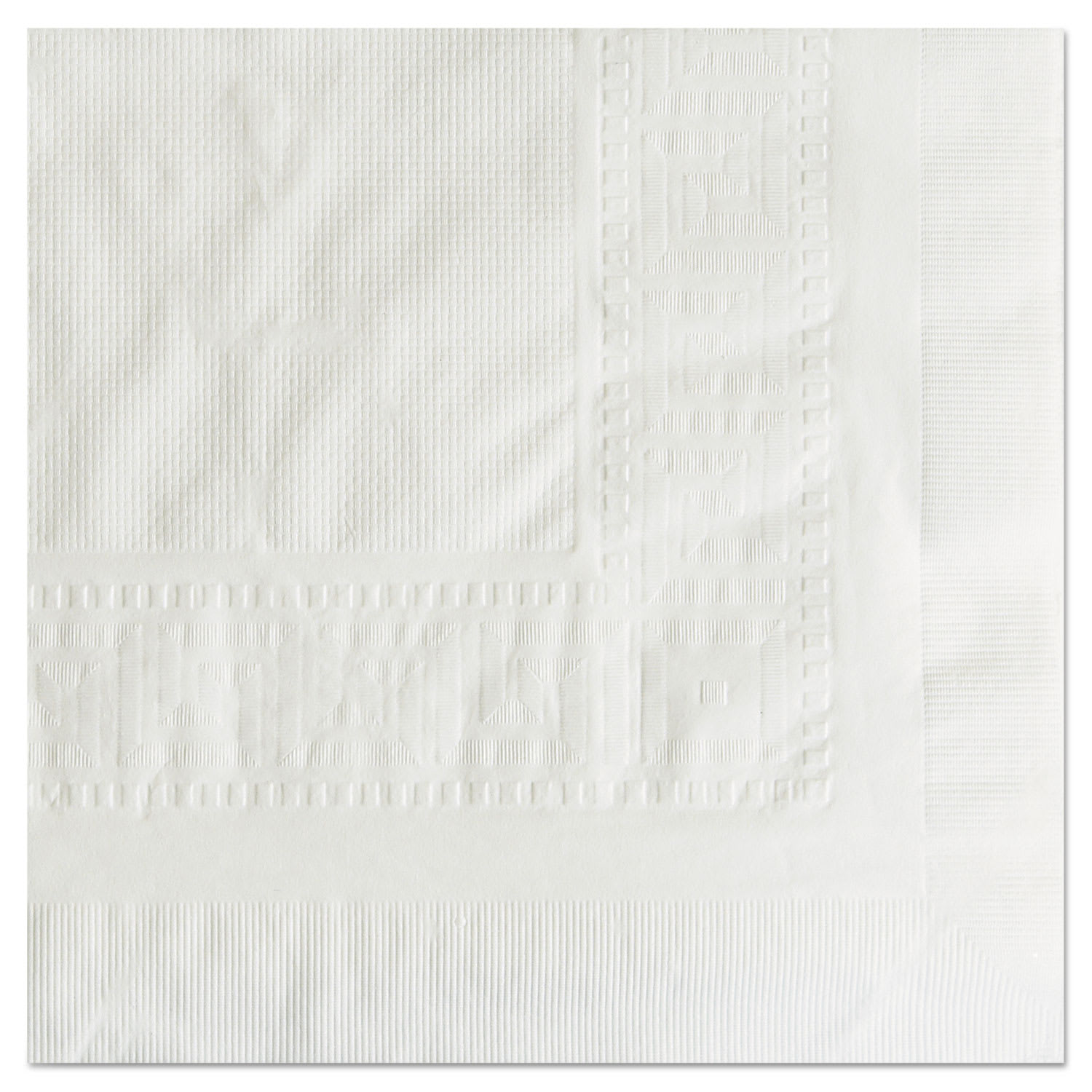 Hoffmaster 210130 Cellutex Table Covers, Tissue/Polylined, 54" X 108", White, 25/Carton