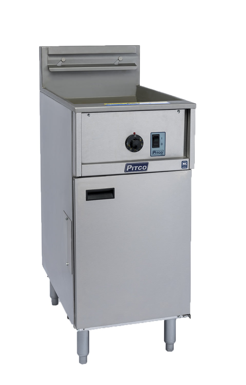 Pitco E35 35 lb. Electric Floor Fryer, 240V, Three Phase