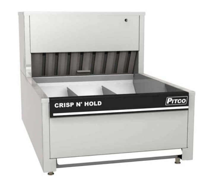 Pitco PCC-14 Crisp N' Hold Countertop Food Station with 1 Divider