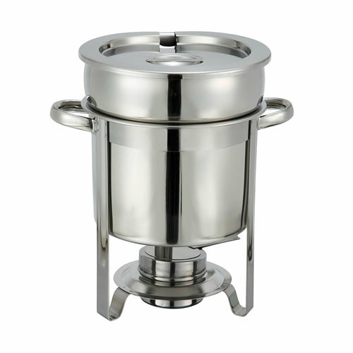 Winco 207 7 qt Round Soup Warmer