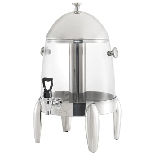 Winco 908 3-1/8 gal Single Beverage Dispenser w/ Ice Chamber, Non-Insulated