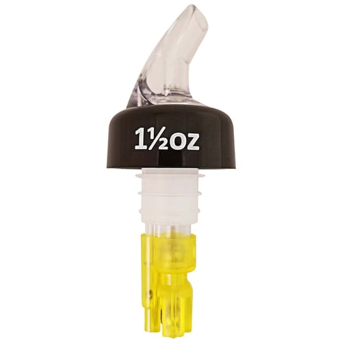 Winco 23782 1.5 oz Yellow Liquor Pourer Spout