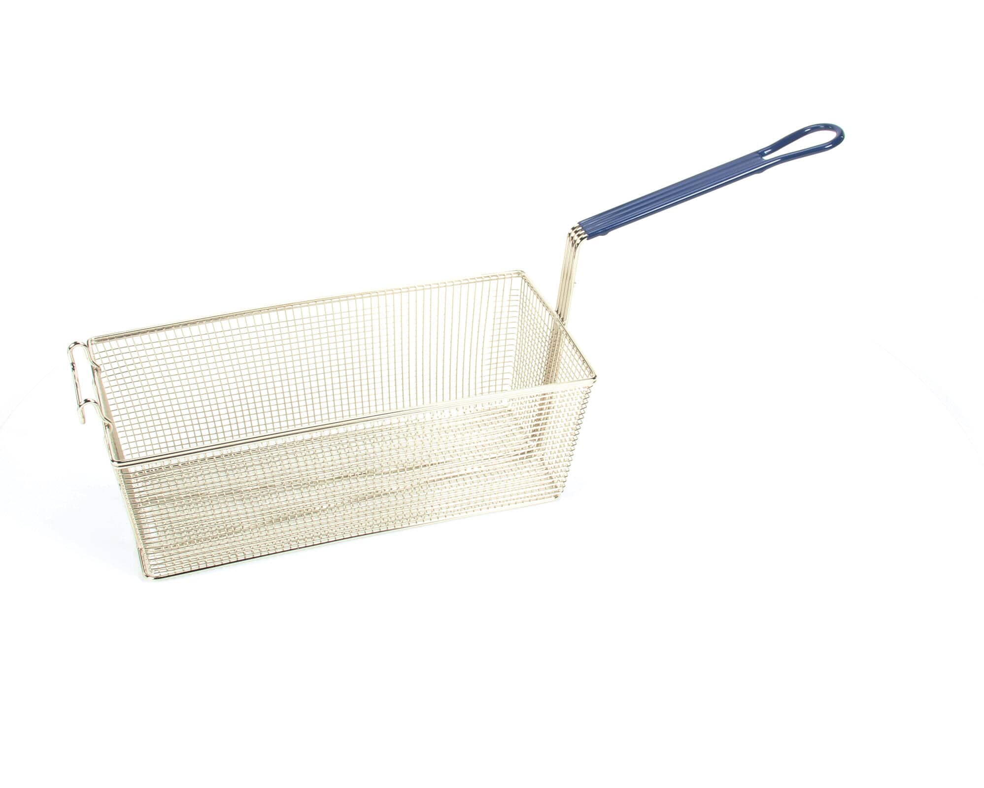 Pitco P6072184 Twin Fryer Basket, Blue Coated Handle