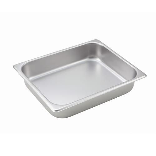 Winco SPH2 1/2 Size Steam Table Pan, 2-1/2" Deep, 25 ga.