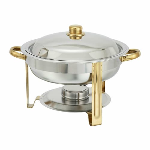 Winco 203 4 qt Round Malibu Chafer