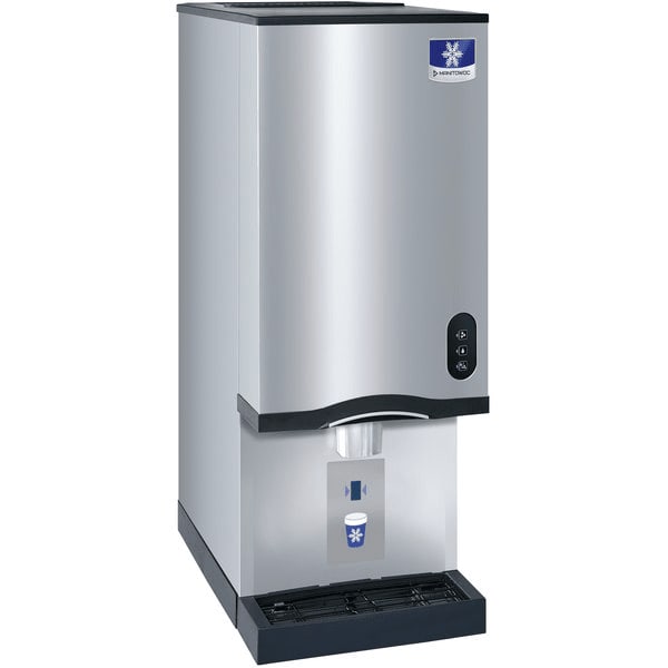Manitowoc CNF0202A Dual Ice Maker & Water Dispenser 16.25" W Countertop Nugget Style 315Lb Capacity 20Lb Bin Storage