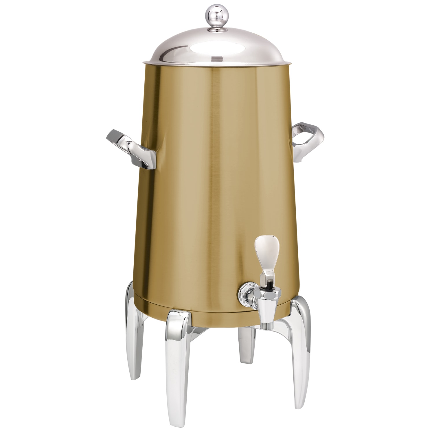 Service Ideas URN30VVGMD Flame Free Thermo-Urn, Stainless Vacuum Insulated Urn, Modern, 3 Gallon, Vintage Gold