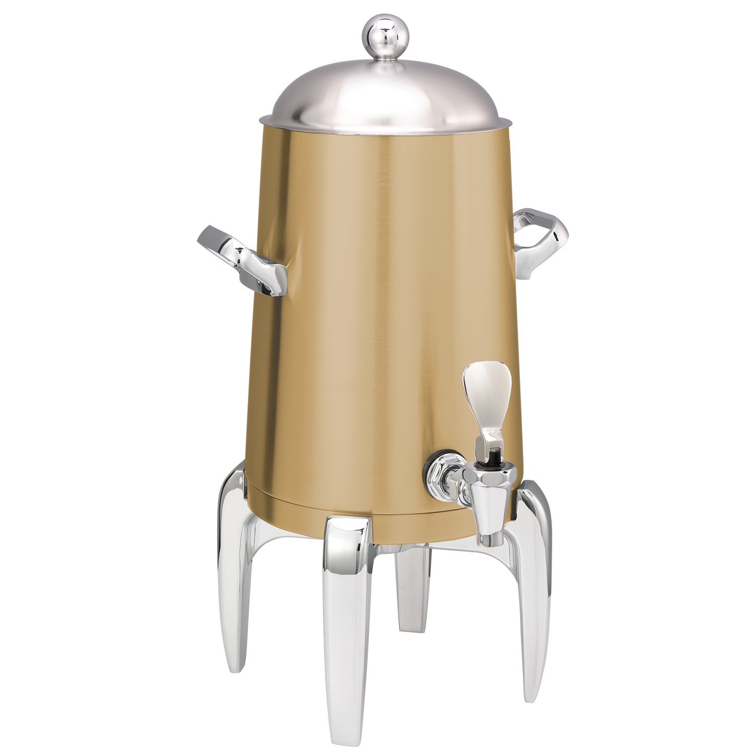 Service Ideas URN15VVGMD Flame Free Thermo-Urn, Stainless Vacuum Insulated Urn, Modern, 1.5 Gallon, Vintage Gold